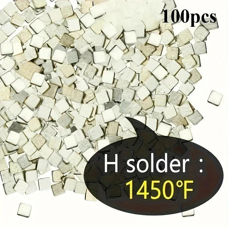Silver Solder Wire & Sheet for Jewelry Making DIY Ring Bracelet Repair Multi Temp - Professional Easy to Use Soldering Craft Kit