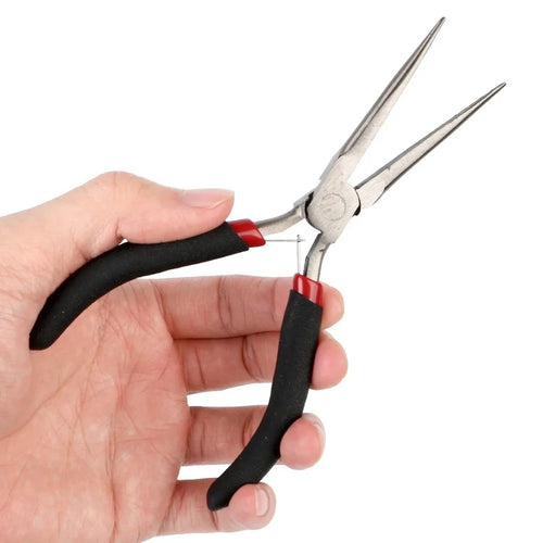 1PC Multi Function Long Nose Plier Needle Nose Plier Forceps Repair Hand Tool DIY Mini Jewelry Pliers Jewelry Tools & Equipments