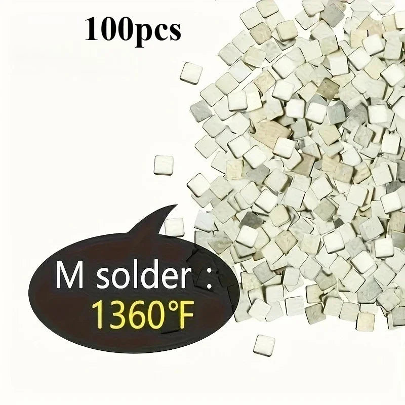 Silver Solder Wire & Sheet for Jewelry Making DIY Ring Bracelet Repair Multi Temp - Professional Easy to Use Soldering Craft Kit