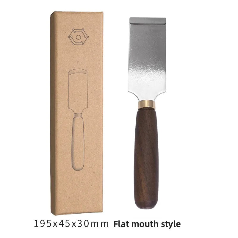 Japanese Style Leather Thinning Knife Hand Forged Leather Craft Tool for Carving Tanning Leather Art DIY Leatherworking Projects