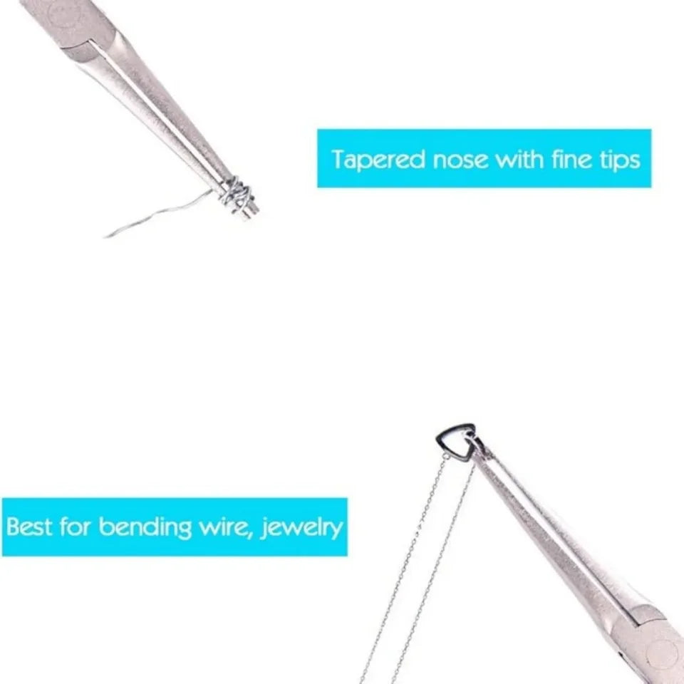 1PC Multi Function Long Nose Plier Needle Nose Plier Forceps Repair Hand Tool DIY Mini Jewelry Pliers Jewelry Tools & Equipments