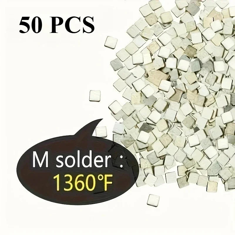 Silver Solder Wire & Sheet for Jewelry Making DIY Ring Bracelet Repair Multi Temp - Professional Easy to Use Soldering Craft Kit