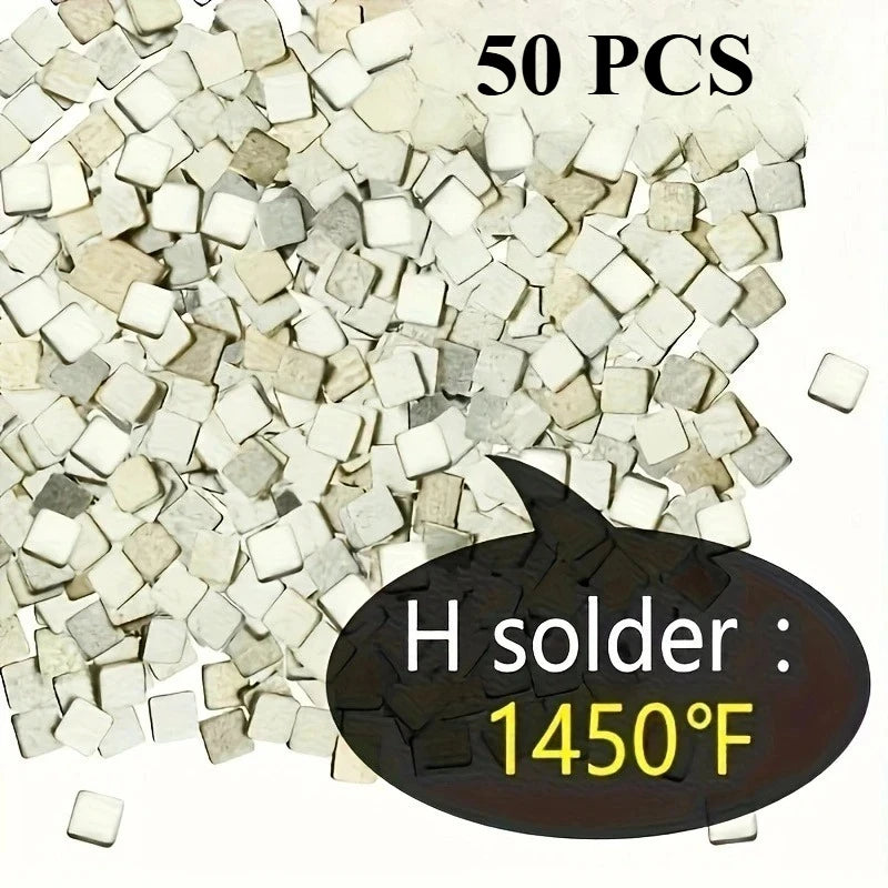 Silver Solder Wire & Sheet for Jewelry Making DIY Ring Bracelet Repair Multi Temp - Professional Easy to Use Soldering Craft Kit